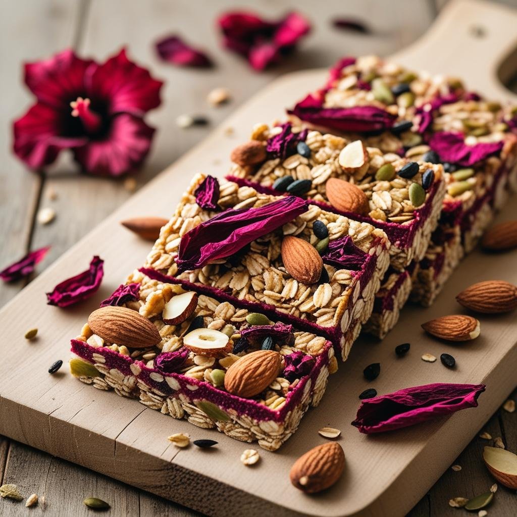 Hibiscus Granola or Energy Bars Hibiscus Granola or Energy Bars