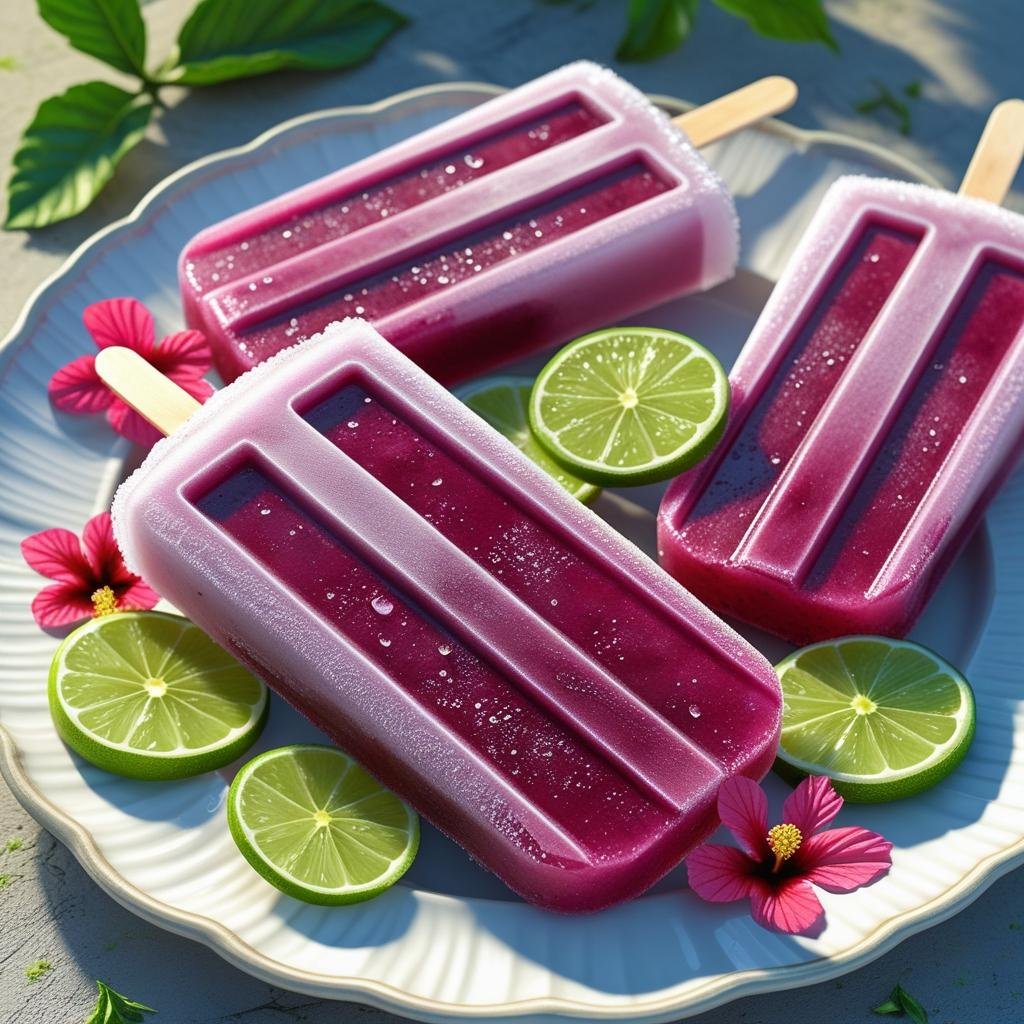 Hibiscus Popsicles 2 Hibiscus Popsicles 2