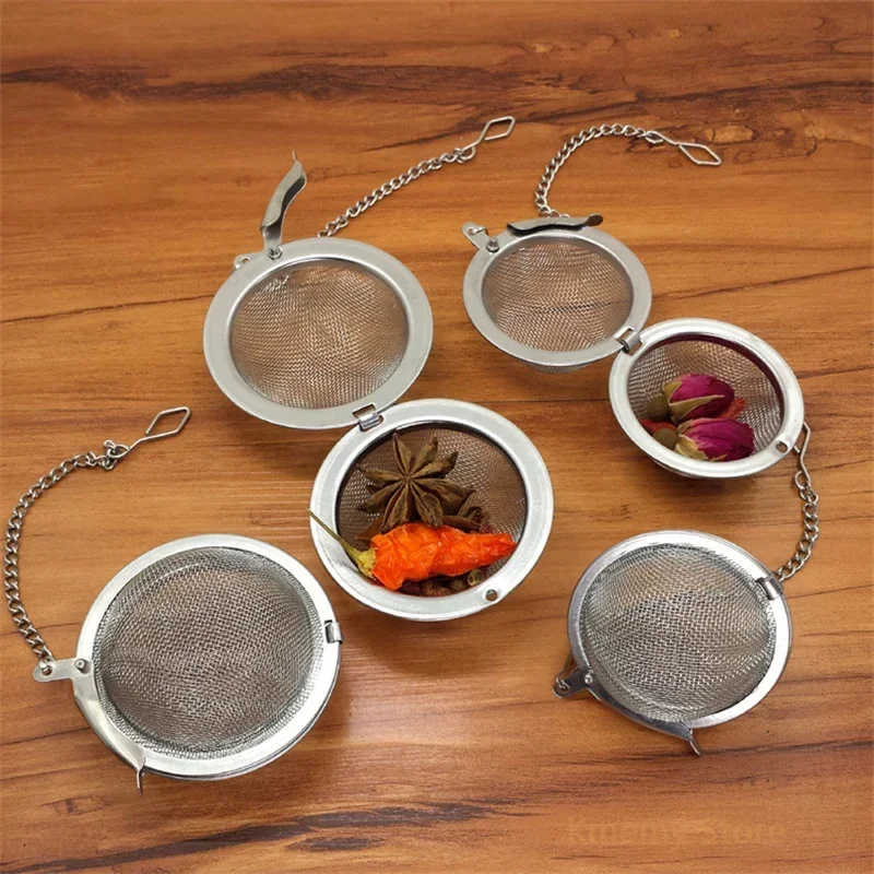 Stainless Steel Tea & Spice Infuser – 4 Shapes & Sizes - Image 5