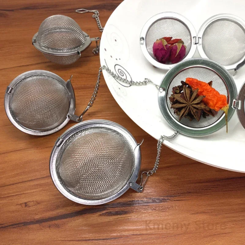 Stainless Steel Tea & Spice Infuser – 4 Shapes & Sizes - Image 4