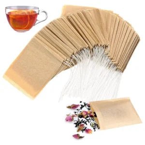 Just Camellia Disposable Tea Filter Bags – Pack of 100