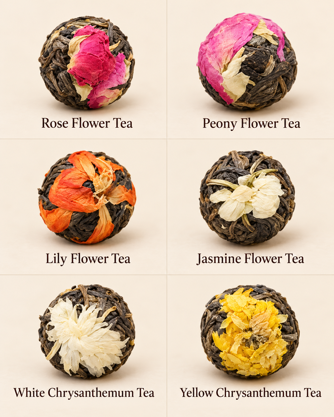 PHOLU Bloom - Pu-erh Dragon Tea Balls